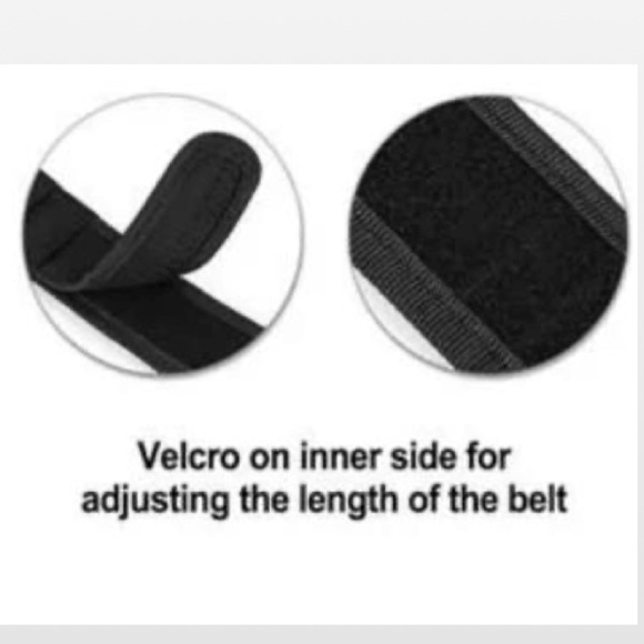 New Tactical Belt Black Mens Medium Heavy Duty Leather Quick Release Buckle NWT - Picture 13 of 15